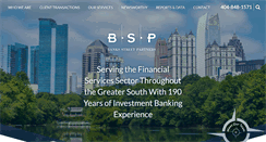 Desktop Screenshot of banksstreetpartners.com